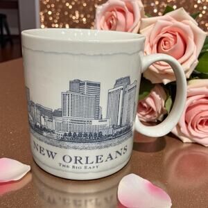 Starbucks New Orleans Big Easy Architect Mug 2007 18oz Coffee Cup GUC